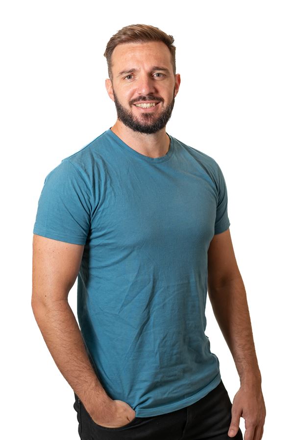 Joaco Abrego DiCaprio sonriendo